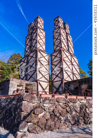 (Shizuoka Prefecture) Aoiyama reflection furnace under fine weather 45658311