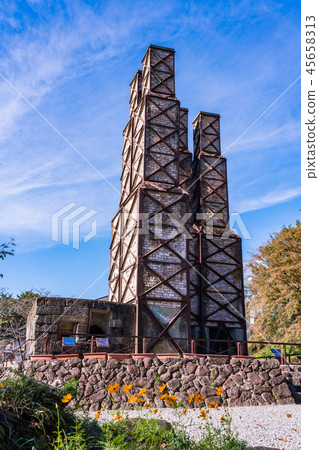 (Shizuoka Prefecture) Aoiyama reflection furnace under fine weather 45658313
