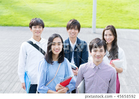 Young women, college students, specialized students 45658592