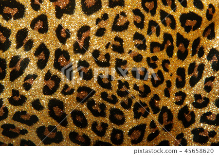 leopard texture of small sequins. bright beautiful background. glamour leopard texture of small sequins. bright beautiful background. glamour 45658620