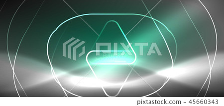 Vector neon color abstract background 45660343