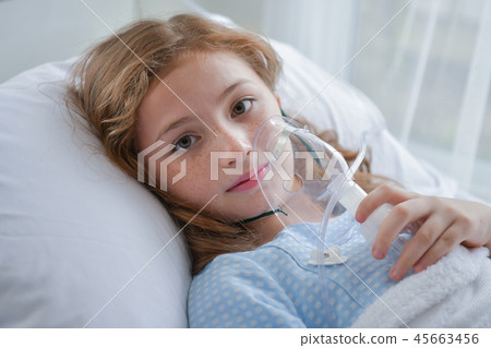 Medical concept. Young patients have good morale in treatment. T Medical concept. Young patients have good morale in treatment. T 45663456