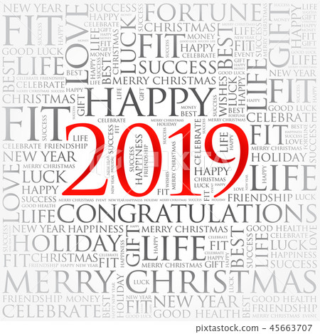 2019 year greeting word cloud collage 2019 year greeting word cloud collage 45663707