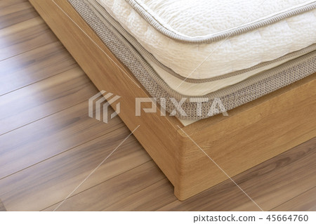Newly built room and bed 45664760