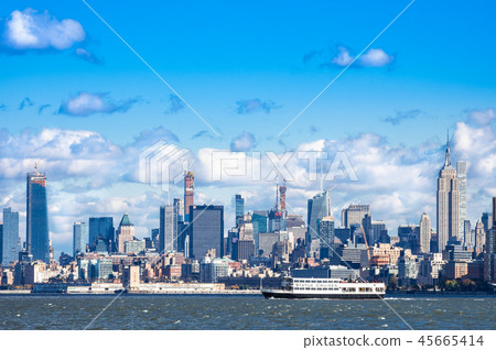 The skyscraper of New York Manhattan The skyscraper of New York Manhattan 45665414