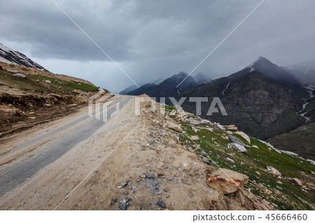 Road in Himalayas, India 45666460