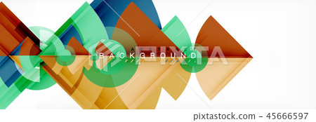 Trendy circles composition geometric background Trendy circles composition geometric background 45666597