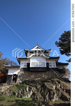 Binaka Matsuyama Castle Tenshu (the existing castle tower 100 Japanese castles Takahashi City Okayama Prefecture) Binaka Matsuyama Castle Tenshu (the existing castle tower 100 Japanese castles Takahashi City Okayama Prefecture) 45667005