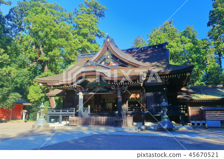 Katori Jingu Shrine under fine weather Katori Jingu Shrine under fine weather 45670521