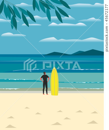 Sport fun on beach Sport fun on beach 45672177