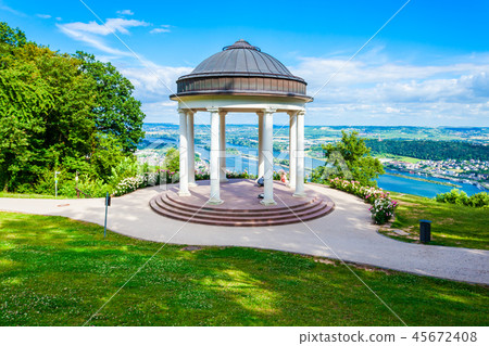 Niederwaldtempel monument in Rudesheim, Germany 45672408