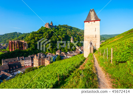 Bacharach old town in Germany 45672414