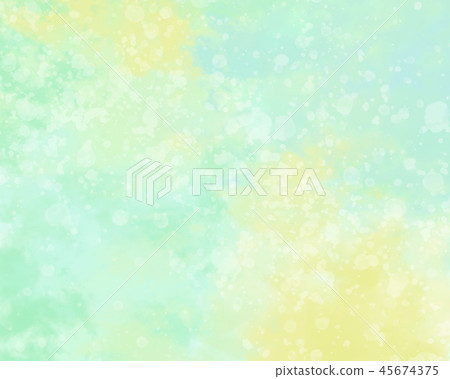 Green cloud background: paint 45674375