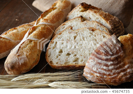 天然酵母麵包 天然酵母麵包 45674735