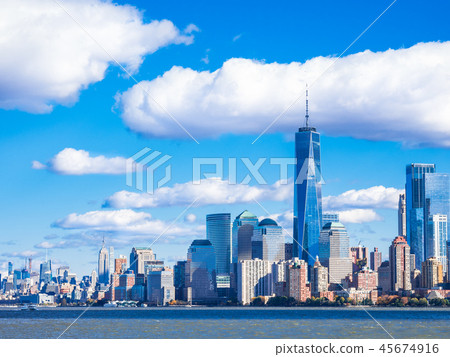The skyscraper of New York Manhattan The skyscraper of New York Manhattan 45674916