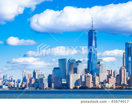 The skyscraper of New York Manhattan The skyscraper of New York Manhattan 45674917