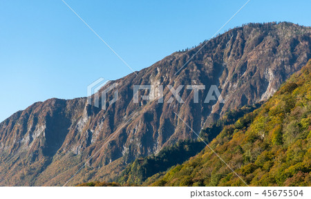 Rock wall of Mt. 45675504