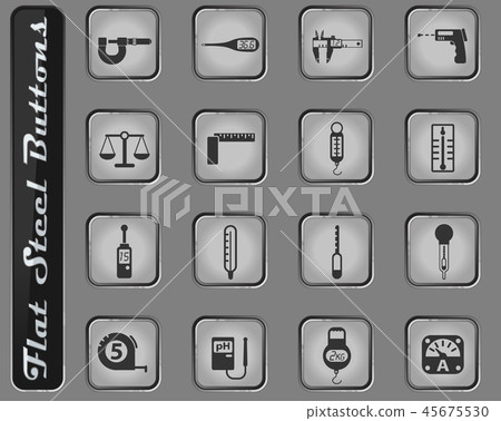 measuring tools icon set measuring tools icon set 45675530