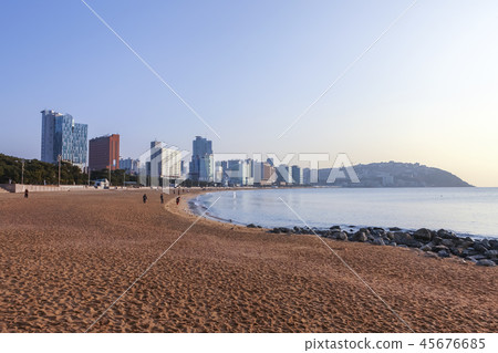 Busan, South Korea, Haeundae Busan, South Korea, Haeundae 45676685