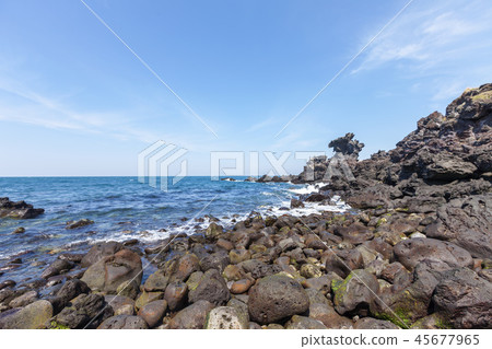 Jeju Island, Korea, Jeju City, Yongduam 45677965