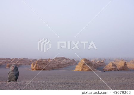 China, Dunhuang, Demon City 45679263