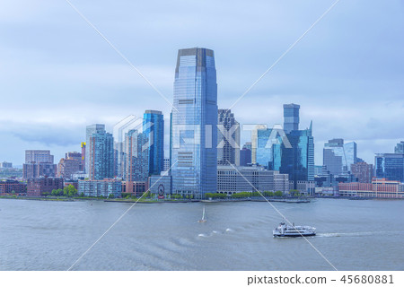 美國,紐約,哈德遜河 美國,紐約,哈德遜河 45680881