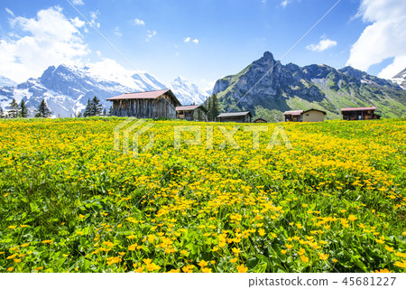Europe, Switzerland, Interlaken, Mountains 45681227