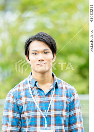 worker, gents, male 45683251