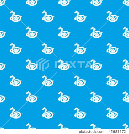 King cobra pattern vector seamless blue King cobra pattern vector seamless blue 45683372