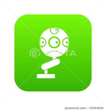 Game device icon digital green Game device icon digital green 45684088
