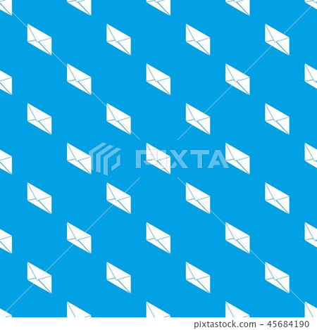 Postal letter pattern vector seamless blue 45684190