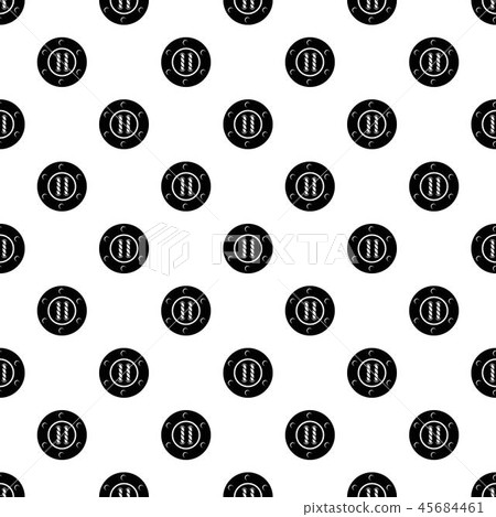 Sew button pattern vector seamless Sew button pattern vector seamless 45684461