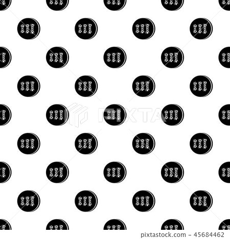 Retro button pattern vector seamless Retro button pattern vector seamless 45684462