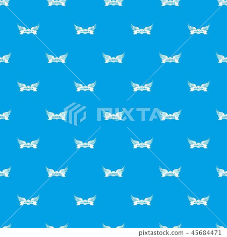 Aurora wing pattern vector seamless blue Aurora wing pattern vector seamless blue 45684471