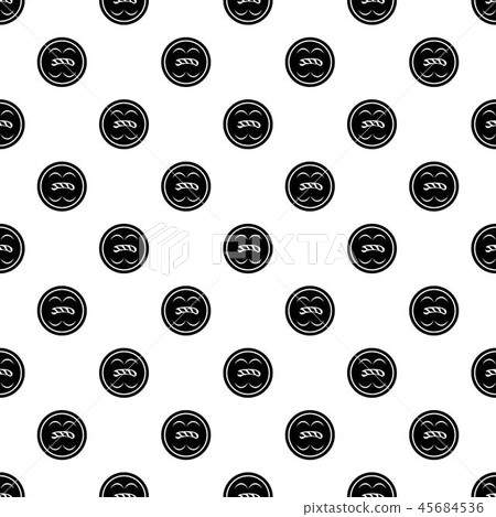 Circle button pattern vector seamless Circle button pattern vector seamless 45684536