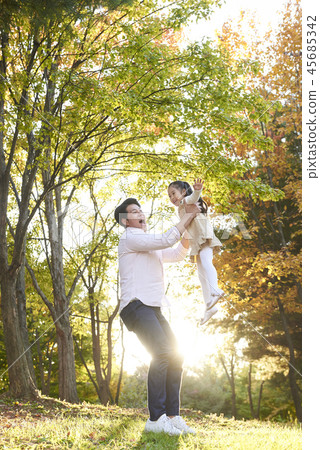 Life, Family, Dad, Daughter, Korean Life, Family, Dad, Daughter, Korean 45685342