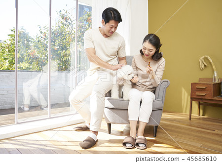 家庭,情侶,情侶,韓國人 家庭,情侶,情侶,韓國人 45685610