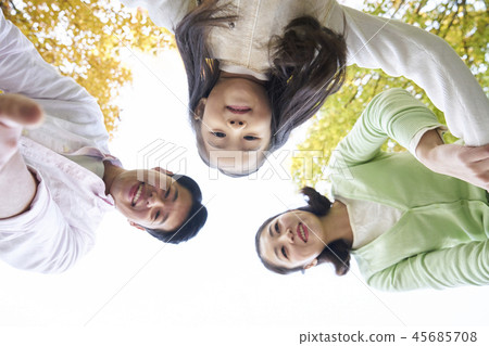 Family, Dad, Mom, Daughter, Korean Family, Dad, Mom, Daughter, Korean 45685708