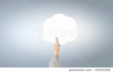 Cloud computing concept Cloud computing concept 45685998