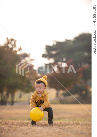 Children, Laughter, Olympic Park, Outdoors, Child, Boy Children, Laughter, Olympic Park, Outdoors, Child, Boy 45686199