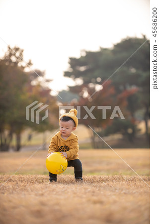 Children, Laughter, Olympic Park, Outdoors, Child, Boy Children, Laughter, Olympic Park, Outdoors, Child, Boy 45686200
