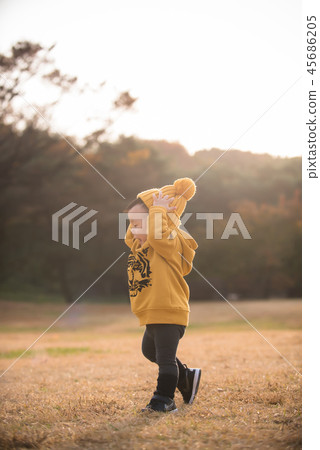 Children, Laughter, Olympic Park, Outdoors, Child, Boy Children, Laughter, Olympic Park, Outdoors, Child, Boy 45686205