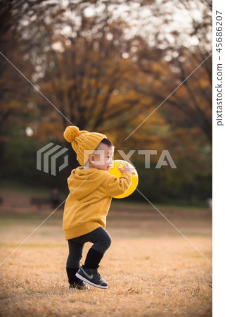 Children, Laughter, Olympic Park, Outdoors, Child, Boy Children, Laughter, Olympic Park, Outdoors, Child, Boy 45686207