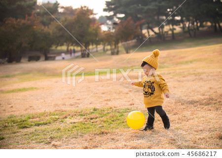 Children, Laughter, Olympic Park, Outdoors, Child, Boy Children, Laughter, Olympic Park, Outdoors, Child, Boy 45686217