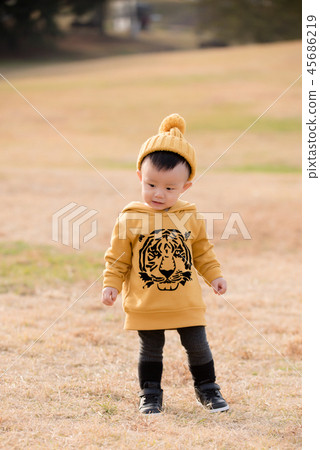 Children, Laughter, Olympic Park, Outdoors, Child, Boy 45686219