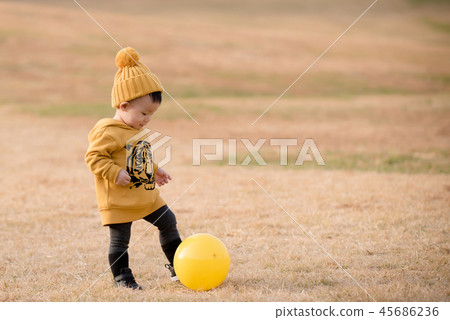 Children, Laughter, Olympic Park, Outdoors, Child, Boy 45686236
