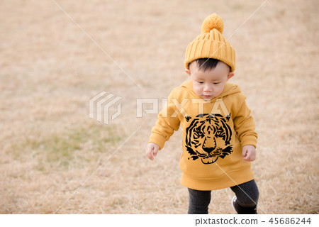 孩子們，笑聲，奧林匹克公園，戶外，兒童，男孩 45686244