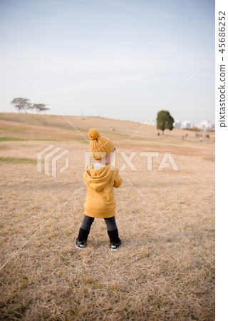 孩子們，笑聲，奧林匹克公園，戶外，兒童，男孩 45686252