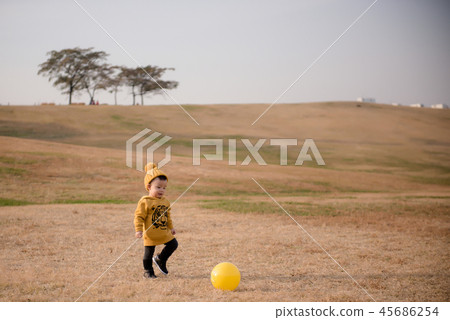 Children, Laughter, Olympic Park, Outdoors, Child, Boy Children, Laughter, Olympic Park, Outdoors, Child, Boy 45686254
