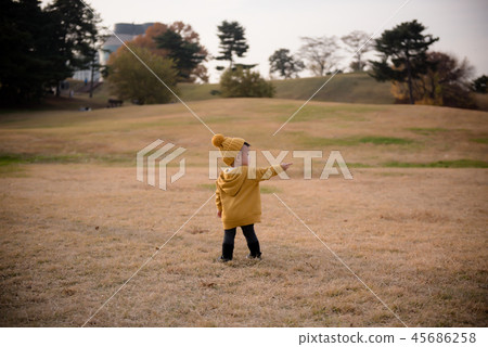 Children, Laughter, Olympic Park, Outdoors, Child, Boy Children, Laughter, Olympic Park, Outdoors, Child, Boy 45686258